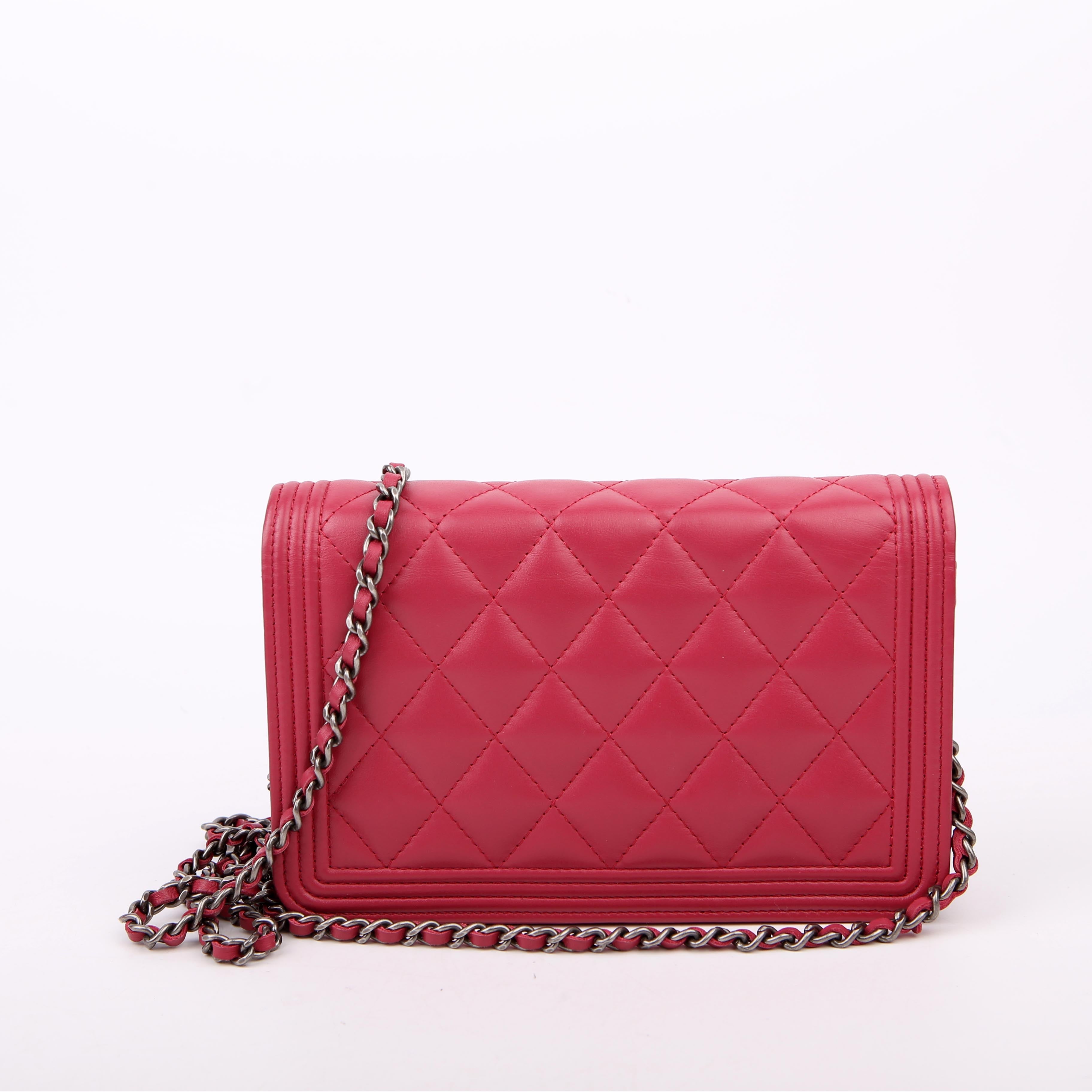 WOC Boy Lambskin Pink