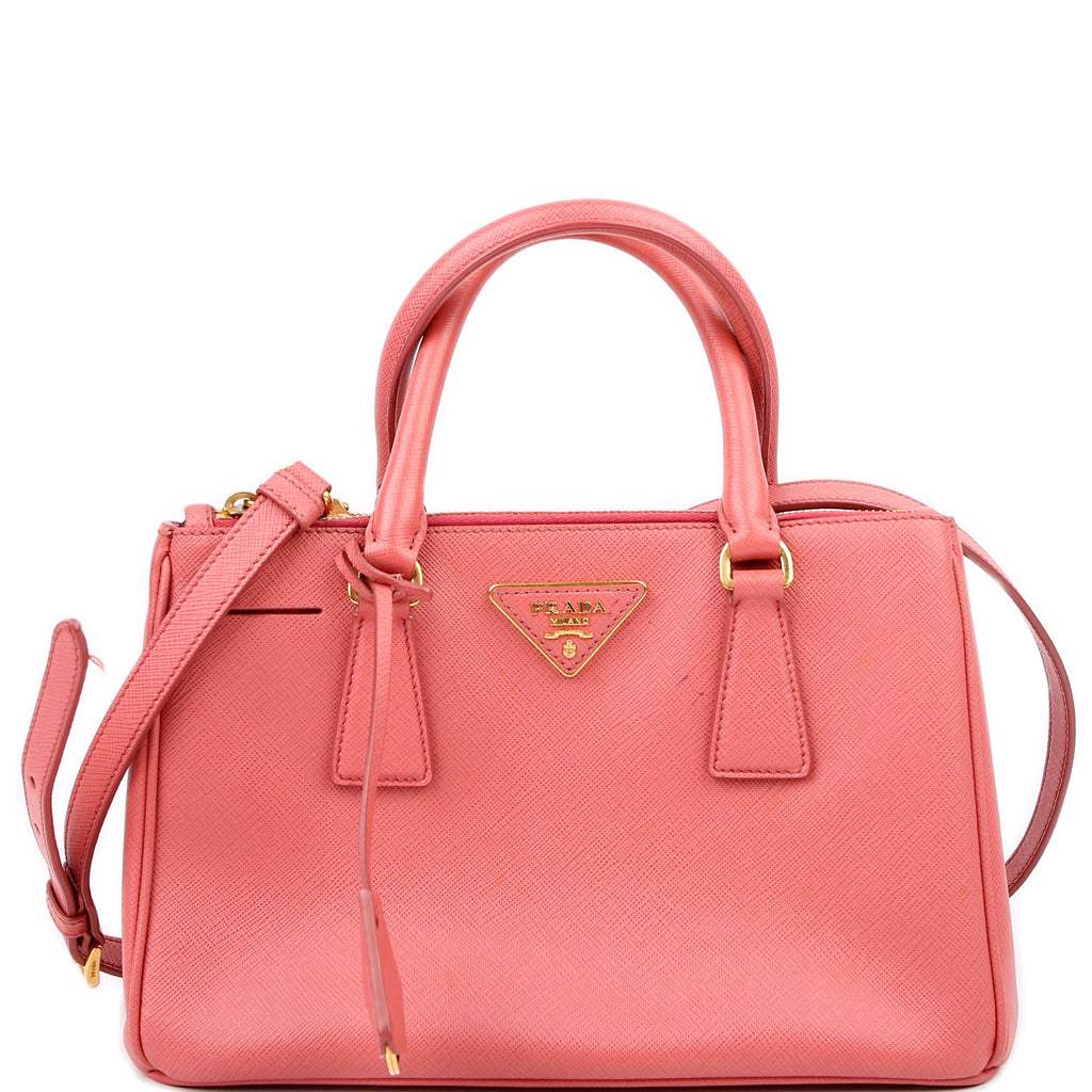 Prada Saffiano Galleria Small Pink
