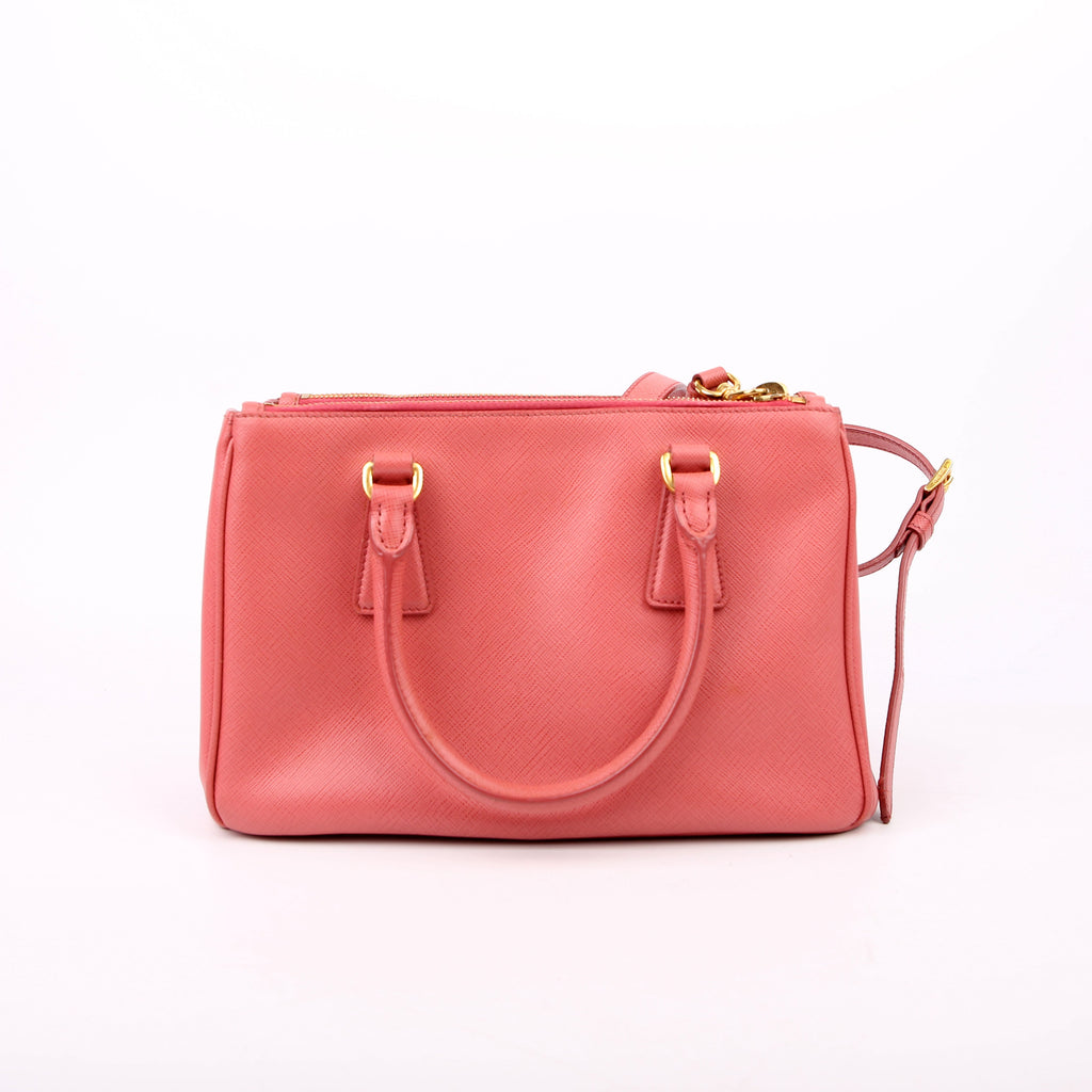 Prada Saffiano Galleria Small Pink