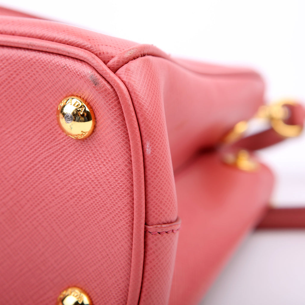 Prada Saffiano Galleria Small Pink