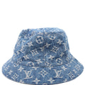 Denim Monogram Bucket Hat Medium Blue