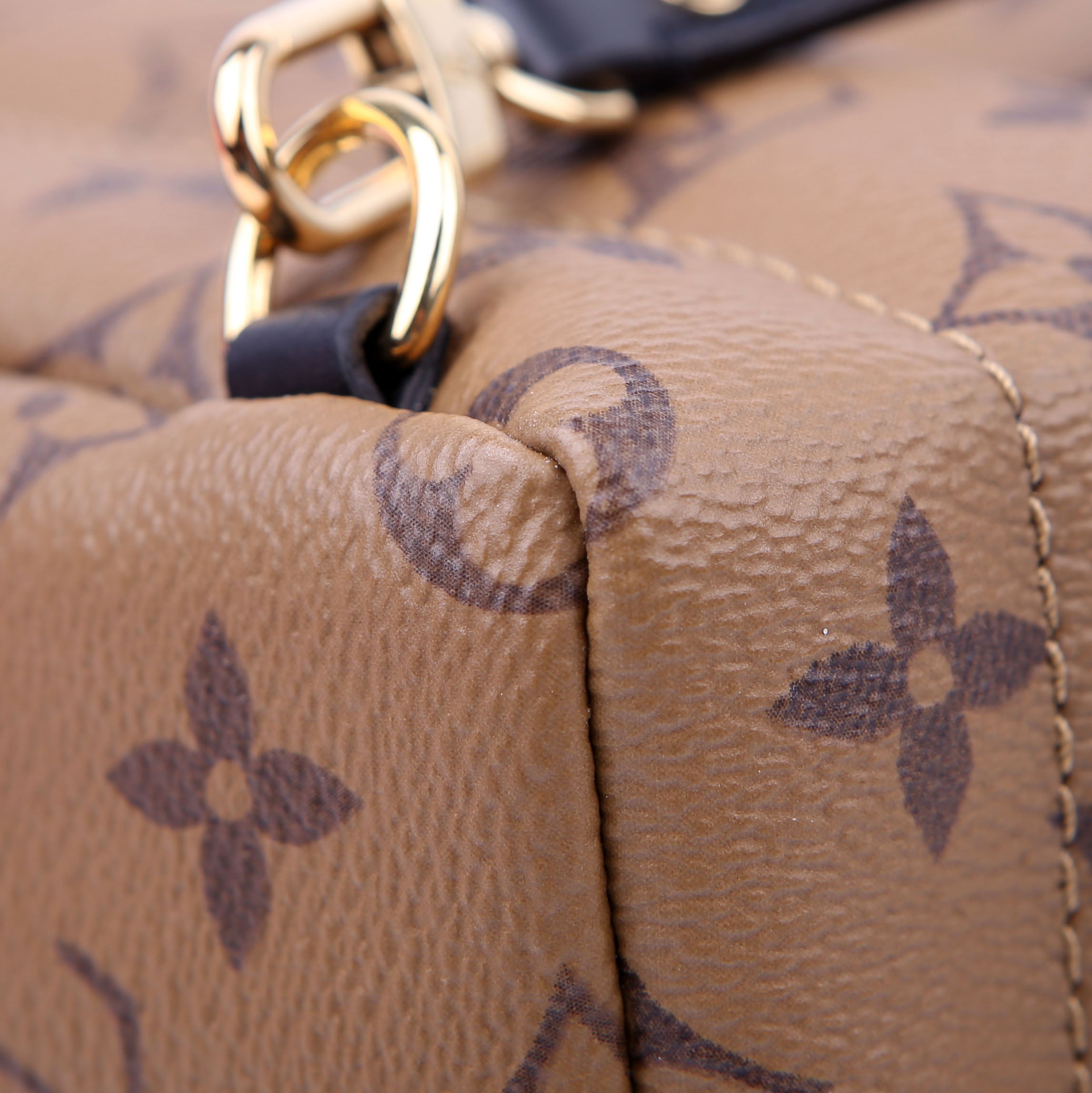 Palm Springs Mini Reverse Monogram Black