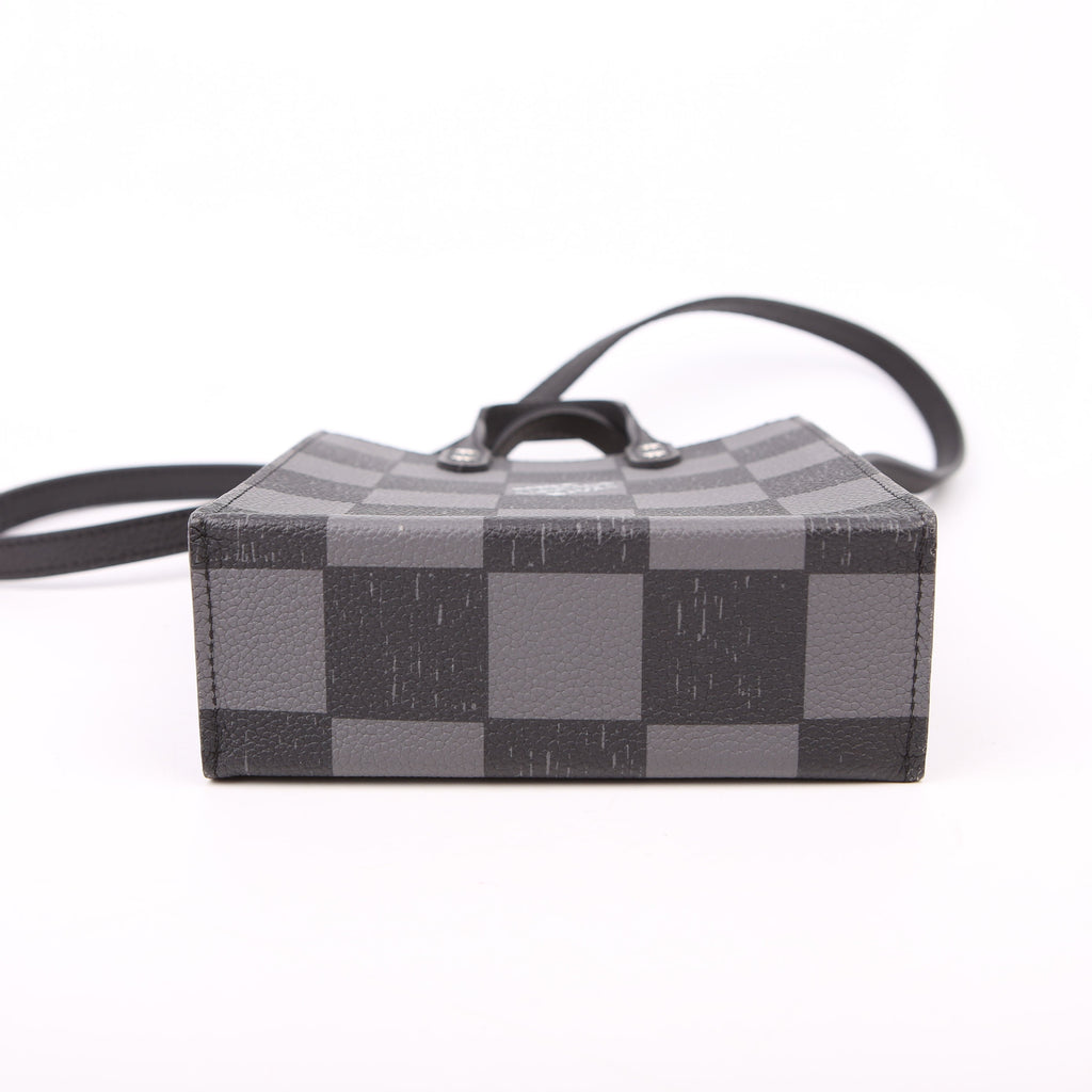 Sac Plat XS Abloh Checkers Black