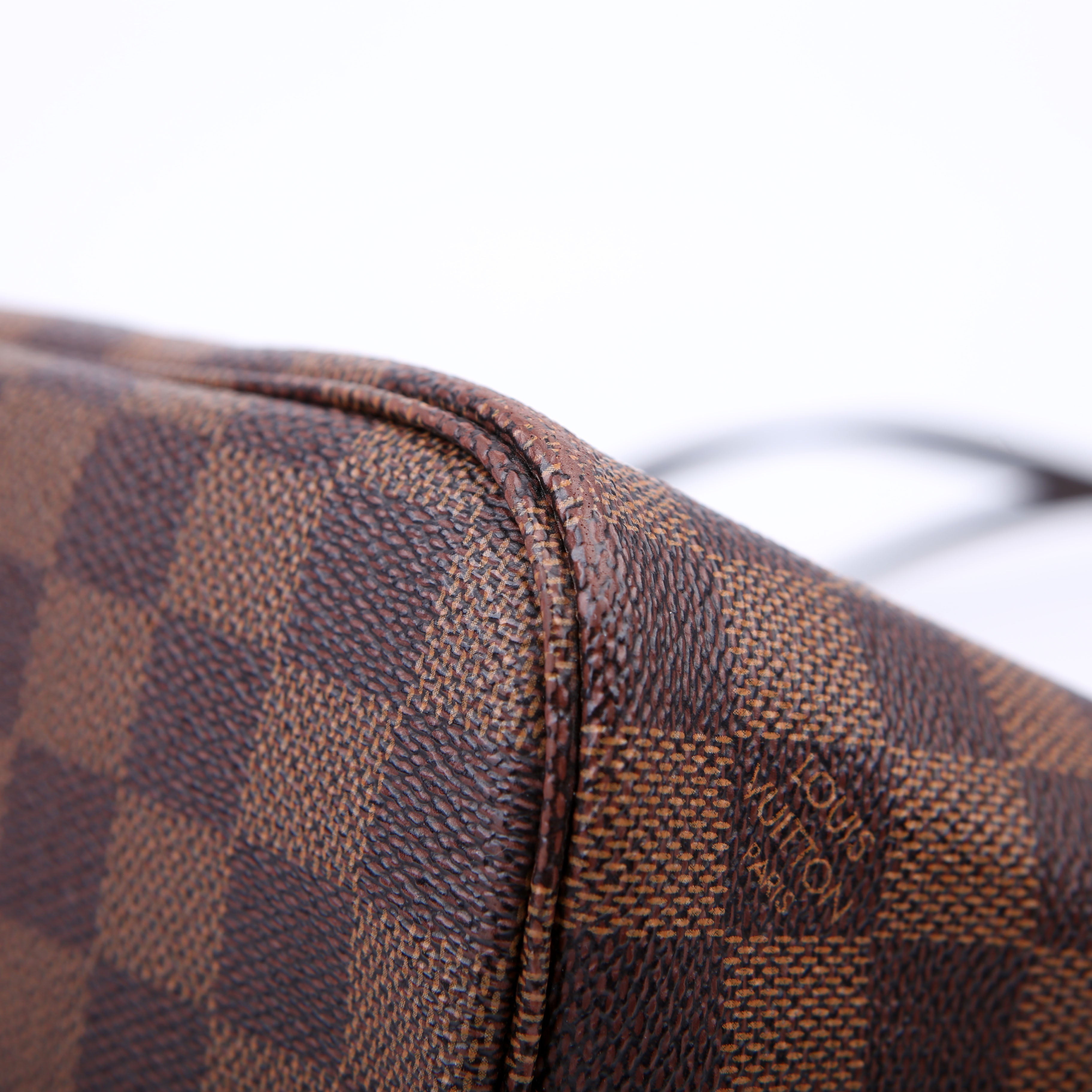 Neverfull PM Damier Ebene Red