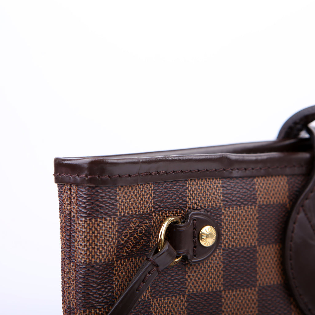 Neverfull PM Damier Ebene Red