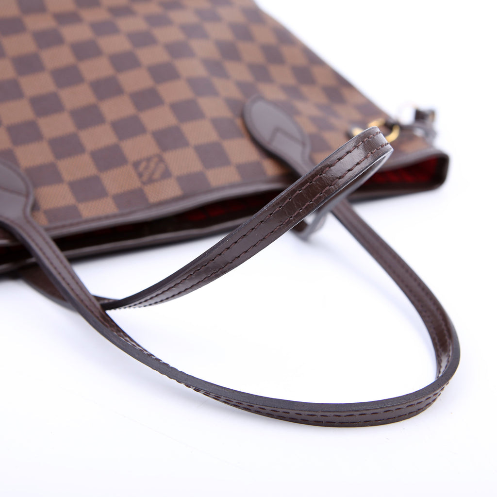 Neverfull PM Damier Ebene Red