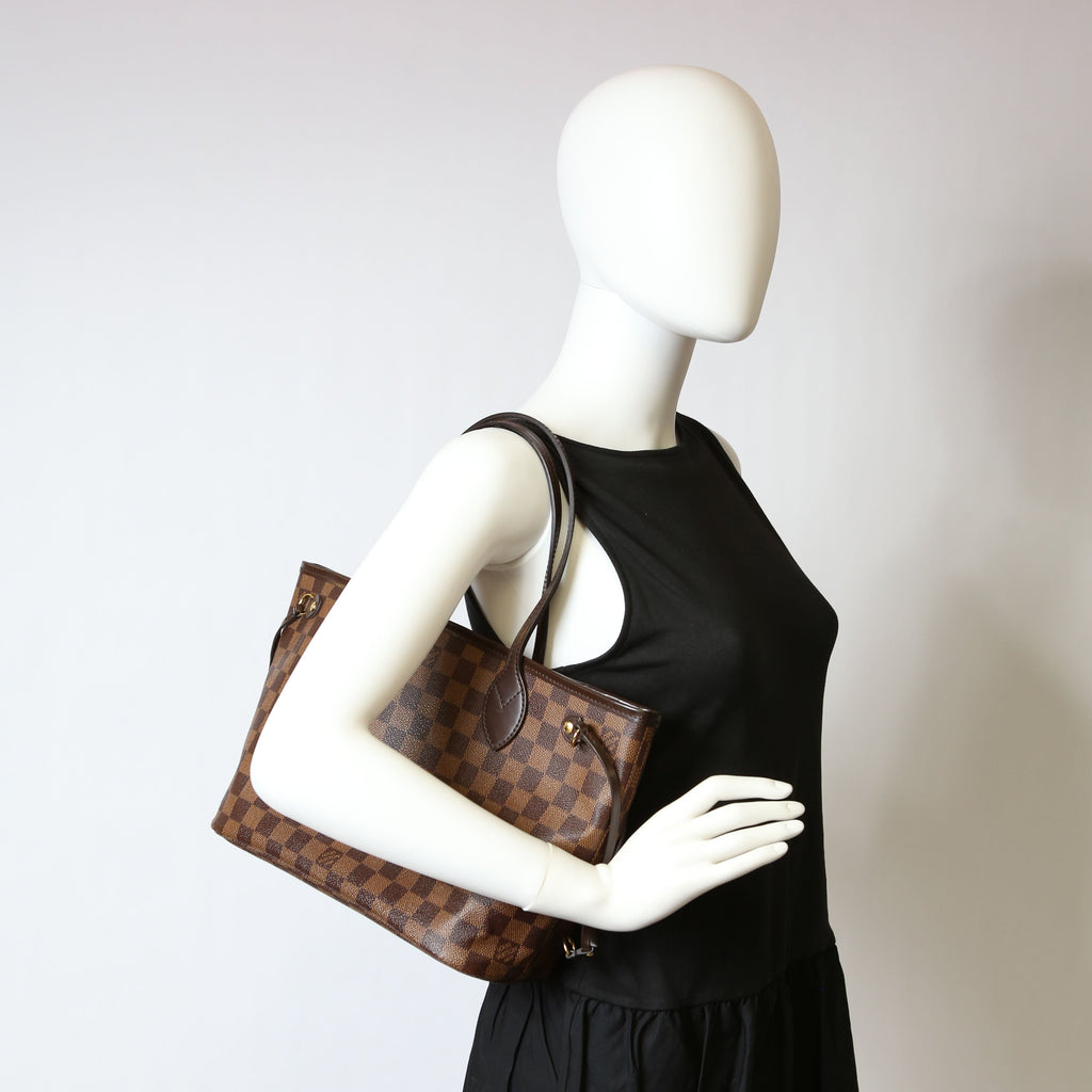 Neverfull PM Damier Ebene Red