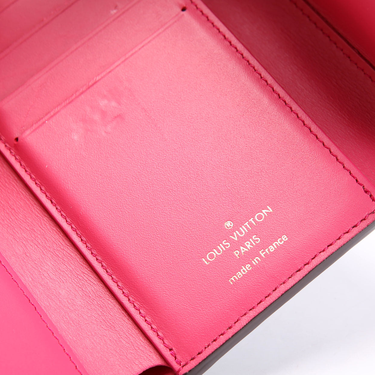 Capucines Wallet Compact Black/Pink