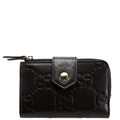 790131 Jumbo GG Leather Medium Bifold Wallet Black