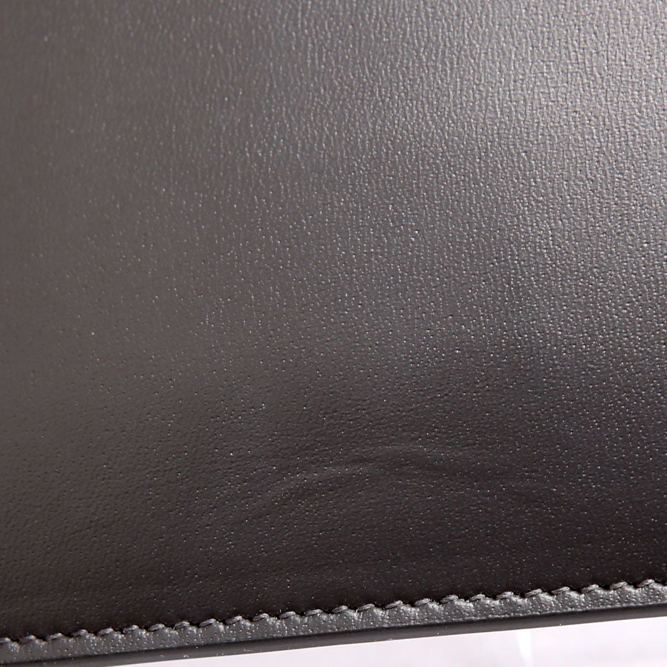 SAINT LAURENT 635097 Calfskin Pouch Small Grey