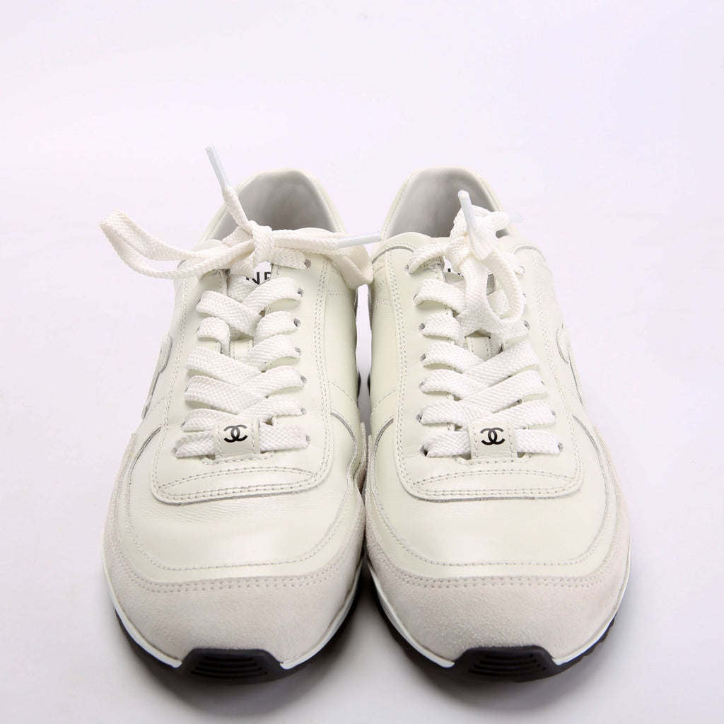 Calf/Suede CC Sneakers Size 36.5