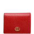 Gucci 456126 GG Marmont Card Case Red