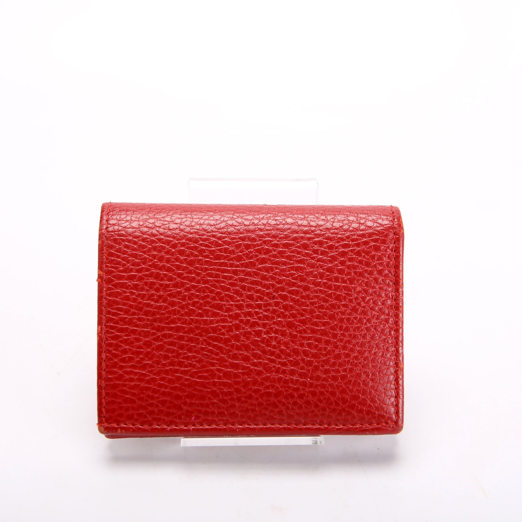 Gucci 456126 GG Marmont Card Case Red
