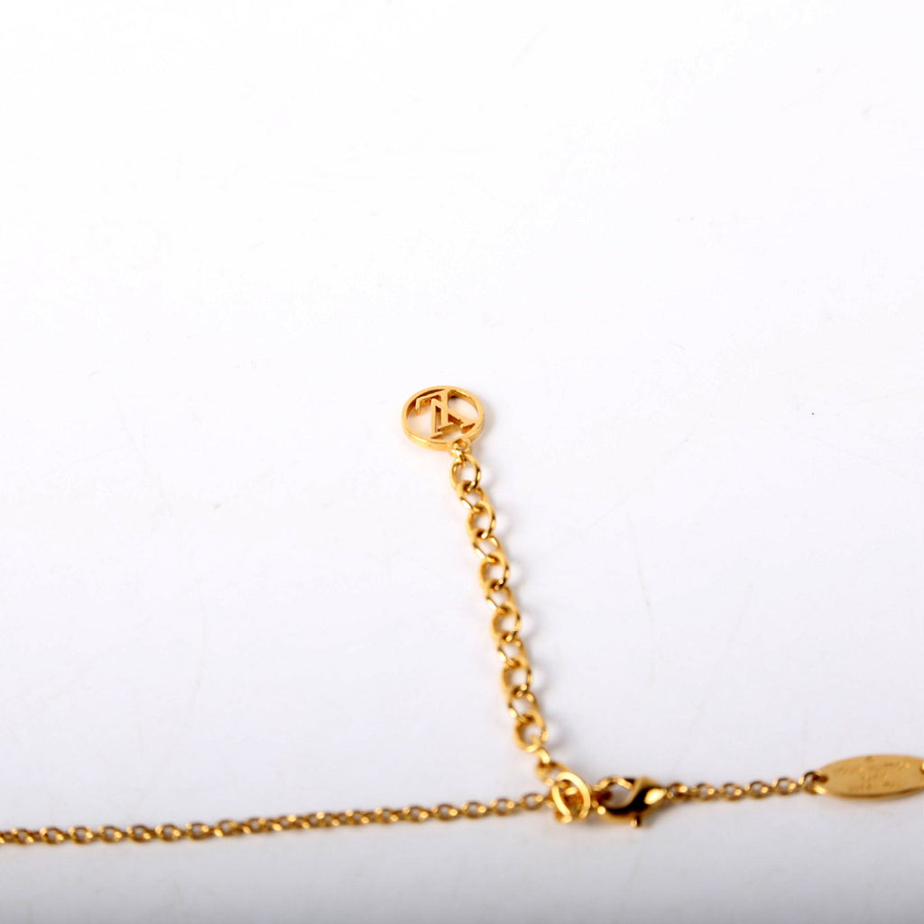 My Blooming Strass Necklace M00592 Gold