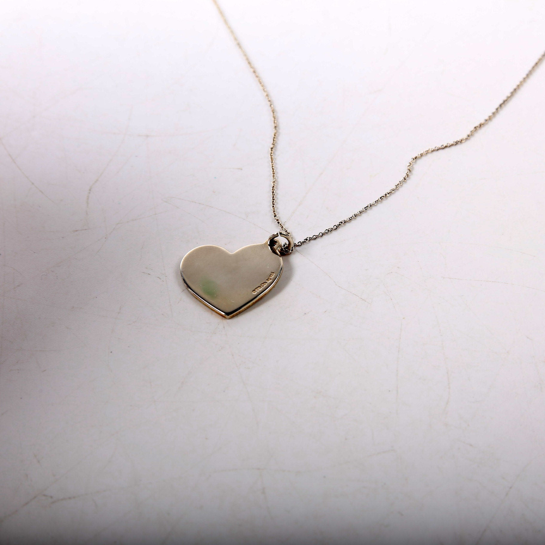 Mom Heart Charm Pendant Necklace 925