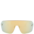 Fendi FE4121 Mirror Crystal Sunglasses Yellow/Green