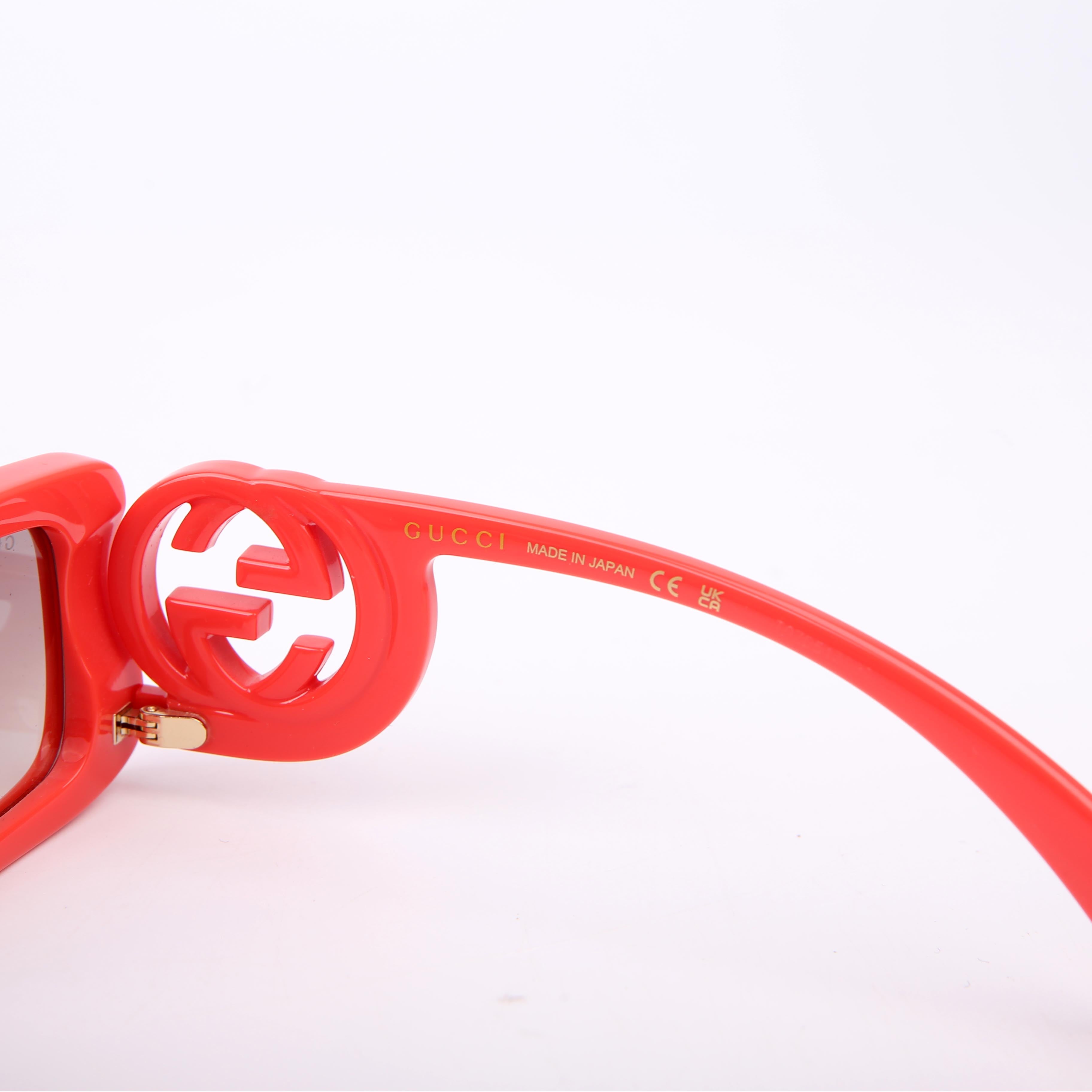 Gucci GG1325S 005 Rectangle Sunglasses