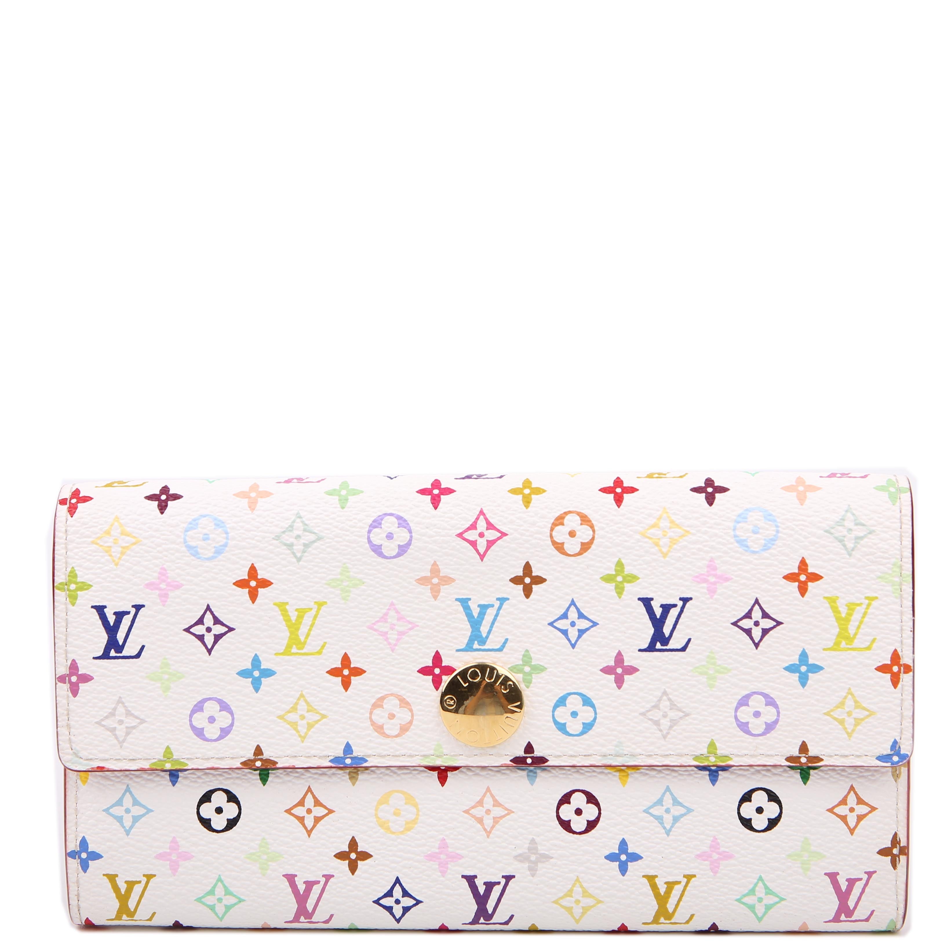 Sarah Wallet Multicolor White/Pink