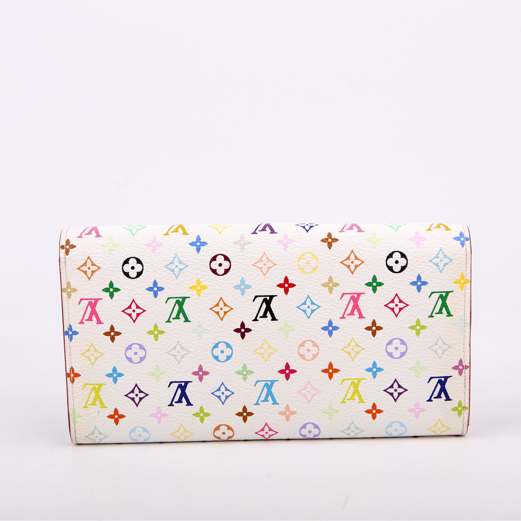Sarah Wallet Multicolor White/Pink