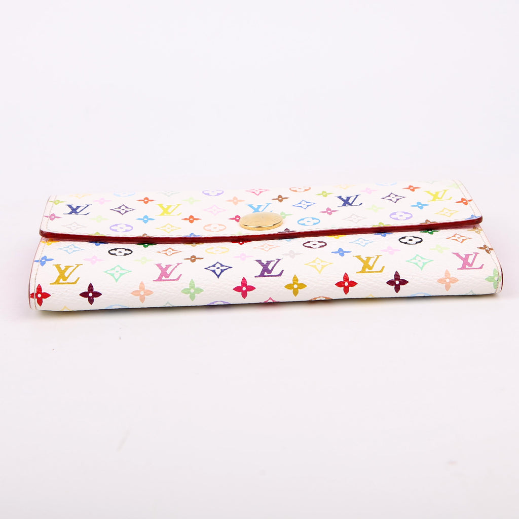 Sarah Wallet Multicolor White/Pink