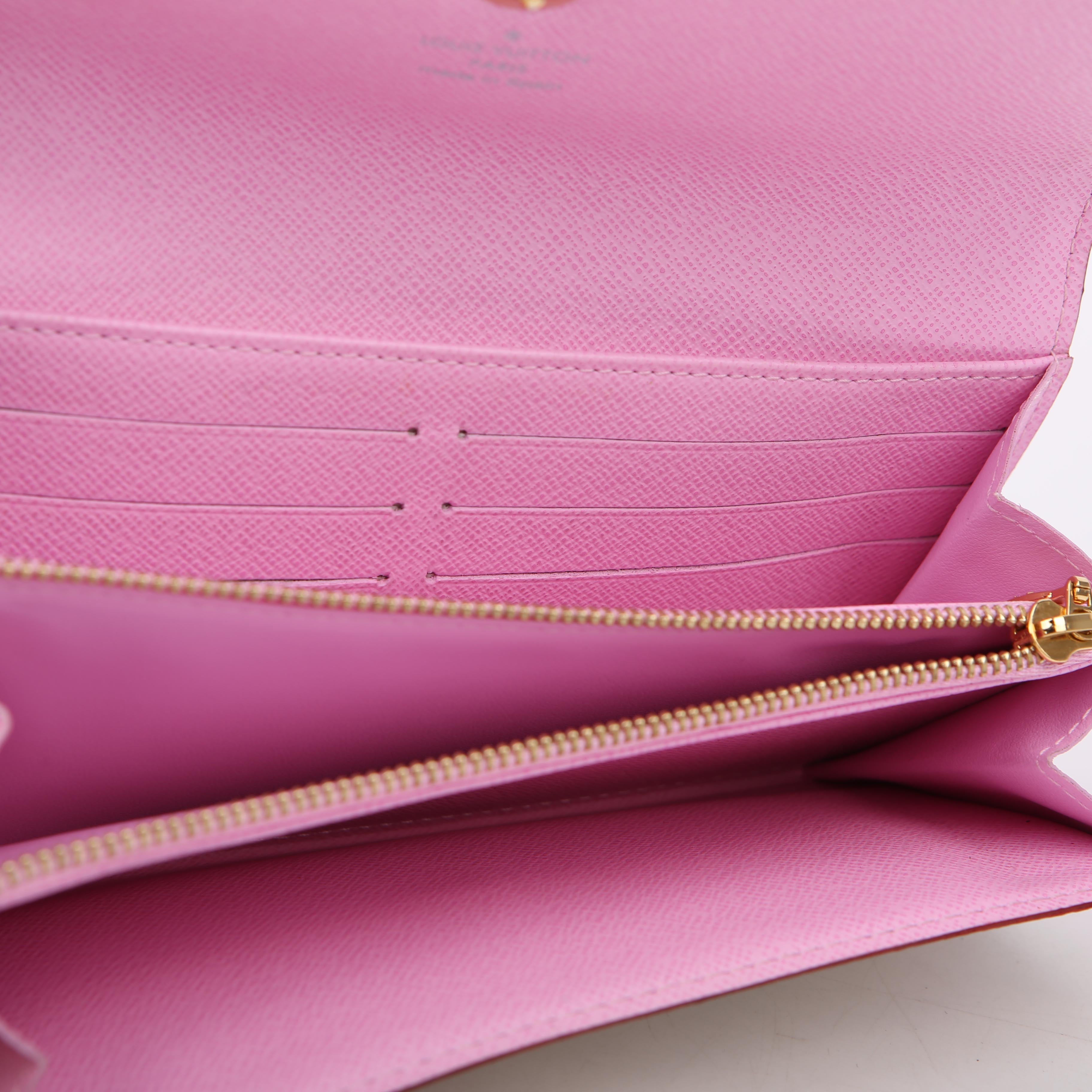 Sarah Wallet Multicolor White/Pink