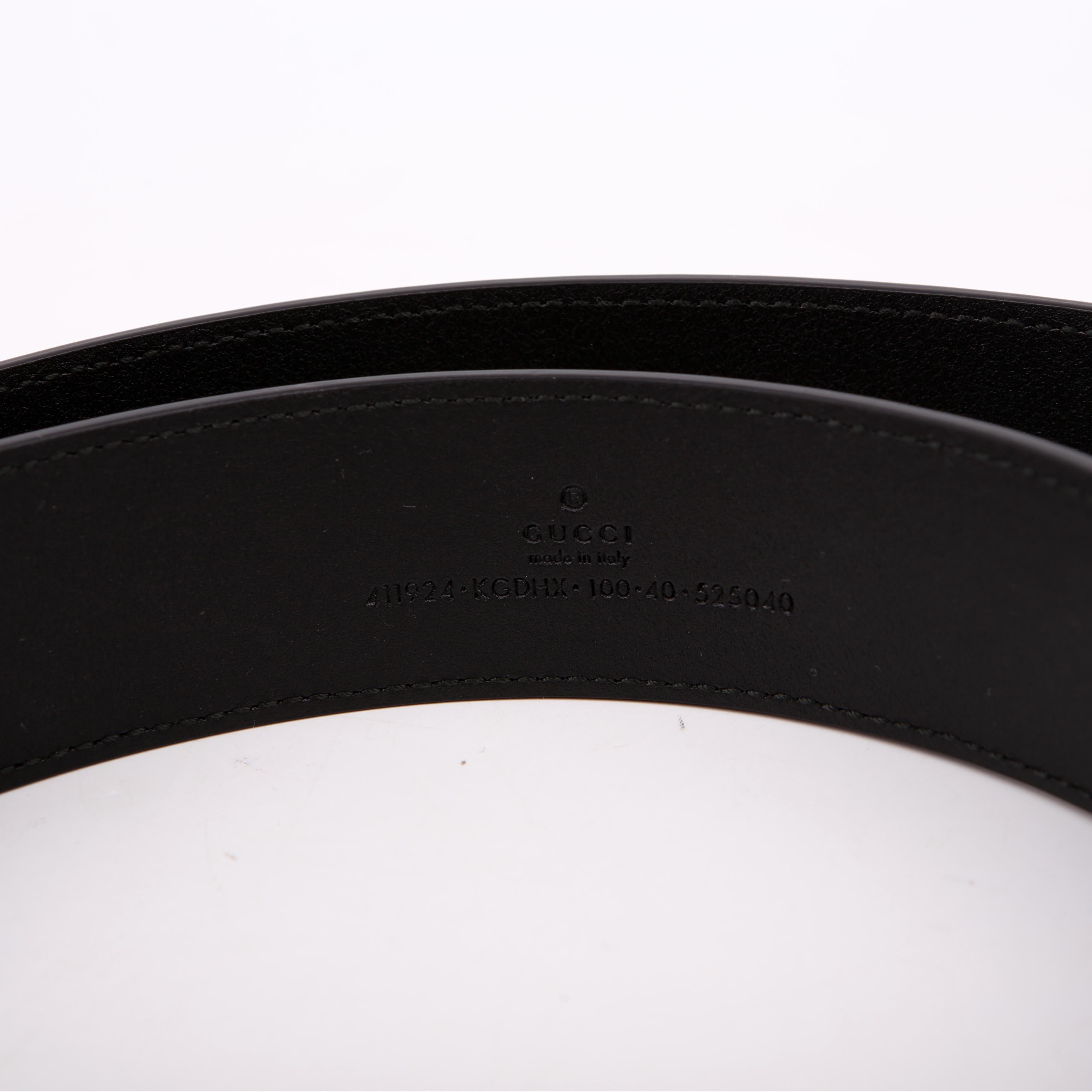 411924 GG Supreme Belt Size 100/40