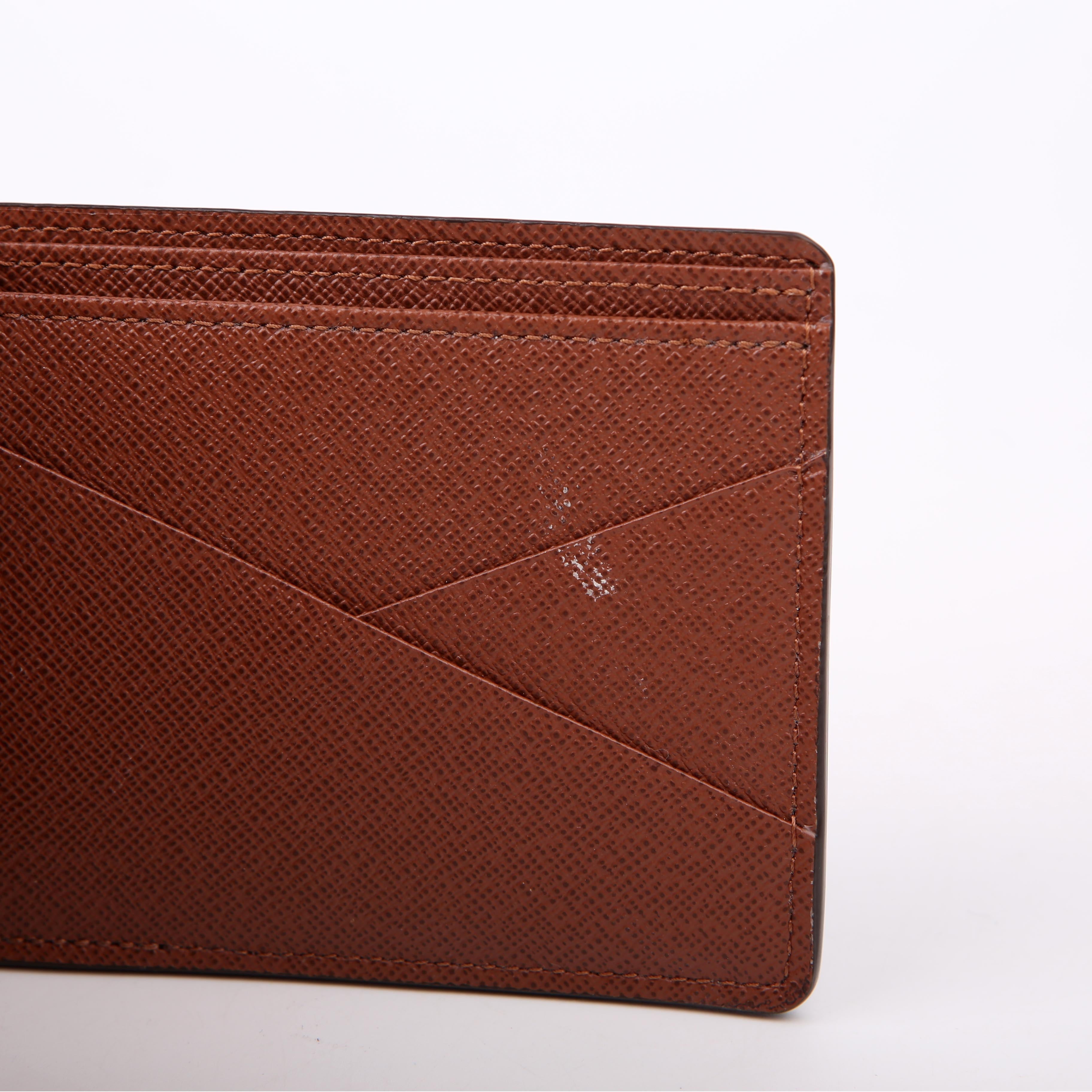 Mens Multiple Wallet Monogram