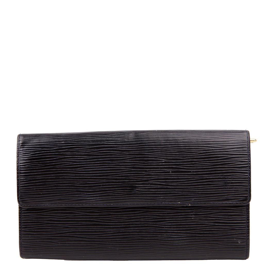 Porte Monnaie Wallet Epi Black