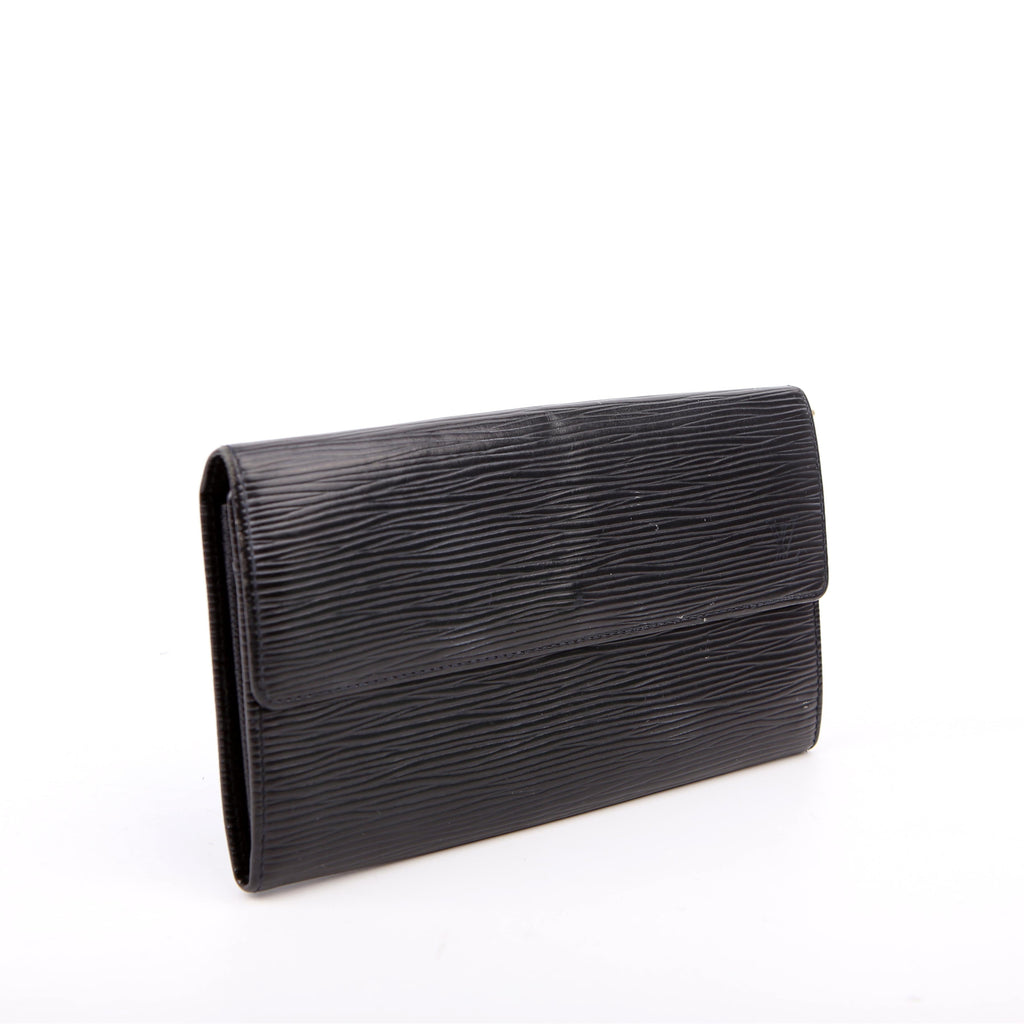 Porte Monnaie Wallet Epi Black