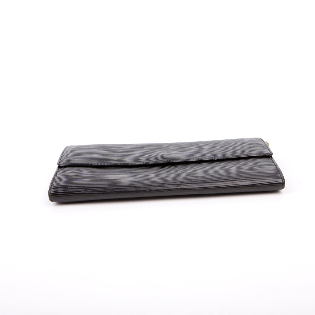 Porte Monnaie Wallet Epi Black