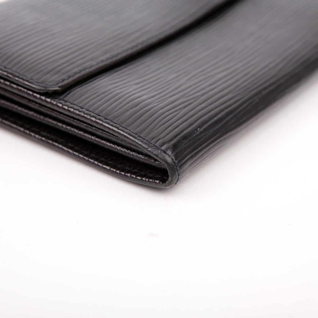Porte Monnaie Wallet Epi Black