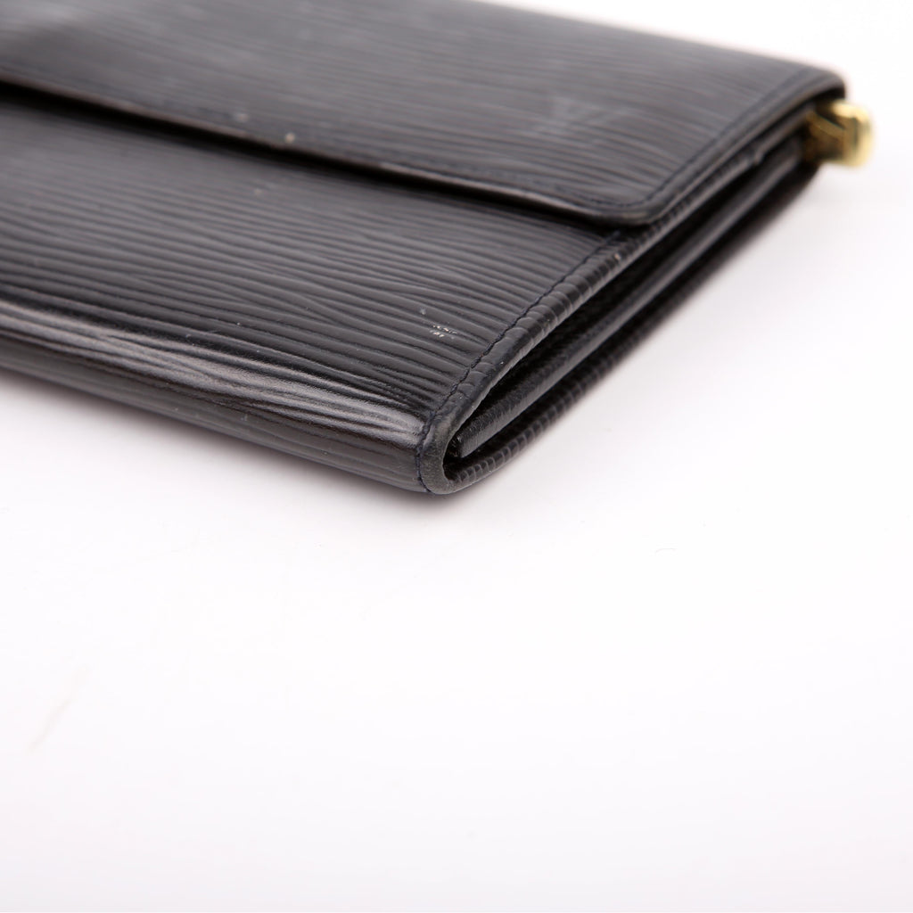 Porte Monnaie Wallet Epi Black