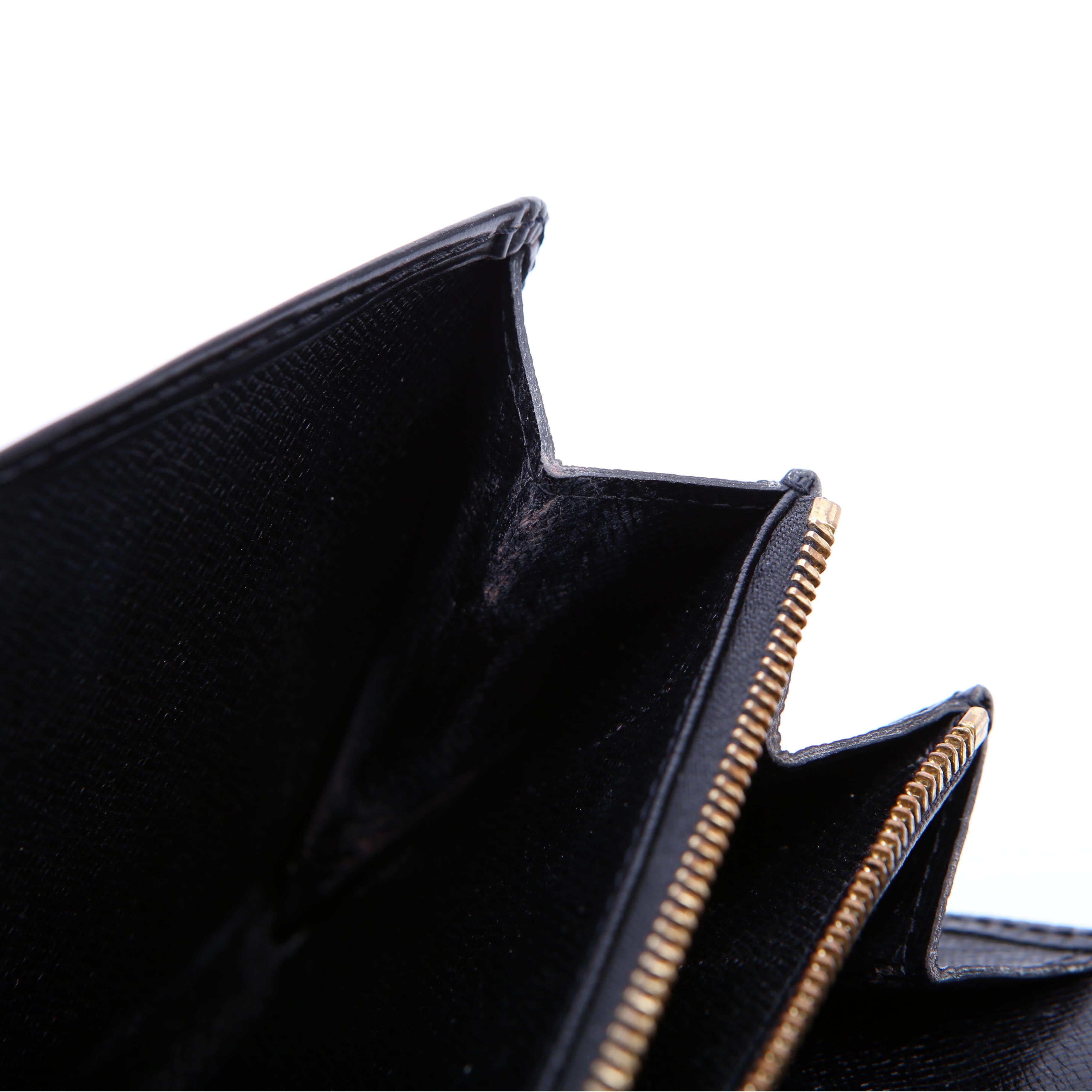 Porte Monnaie Wallet Epi Black