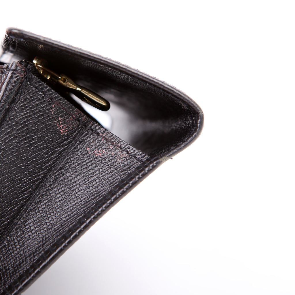 Porte Monnaie Wallet Epi Black