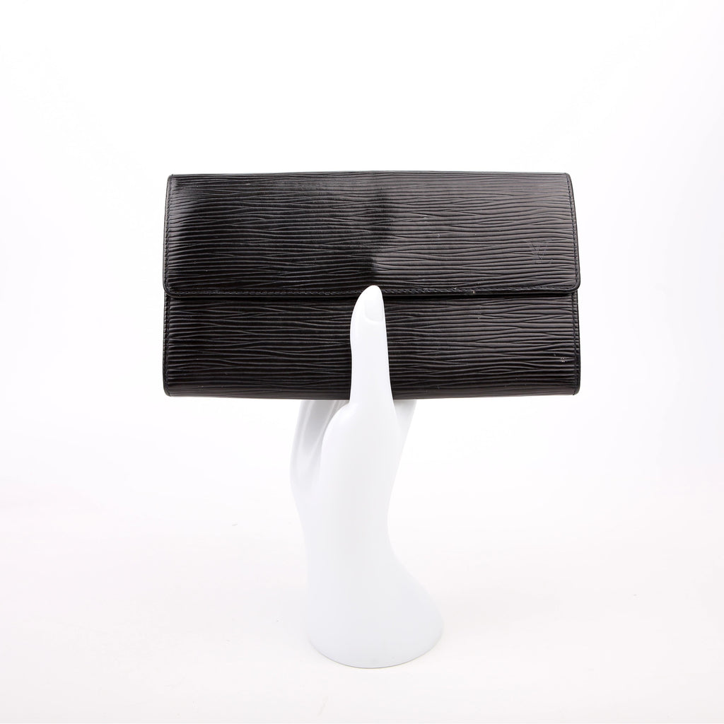 Porte Monnaie Wallet Epi Black