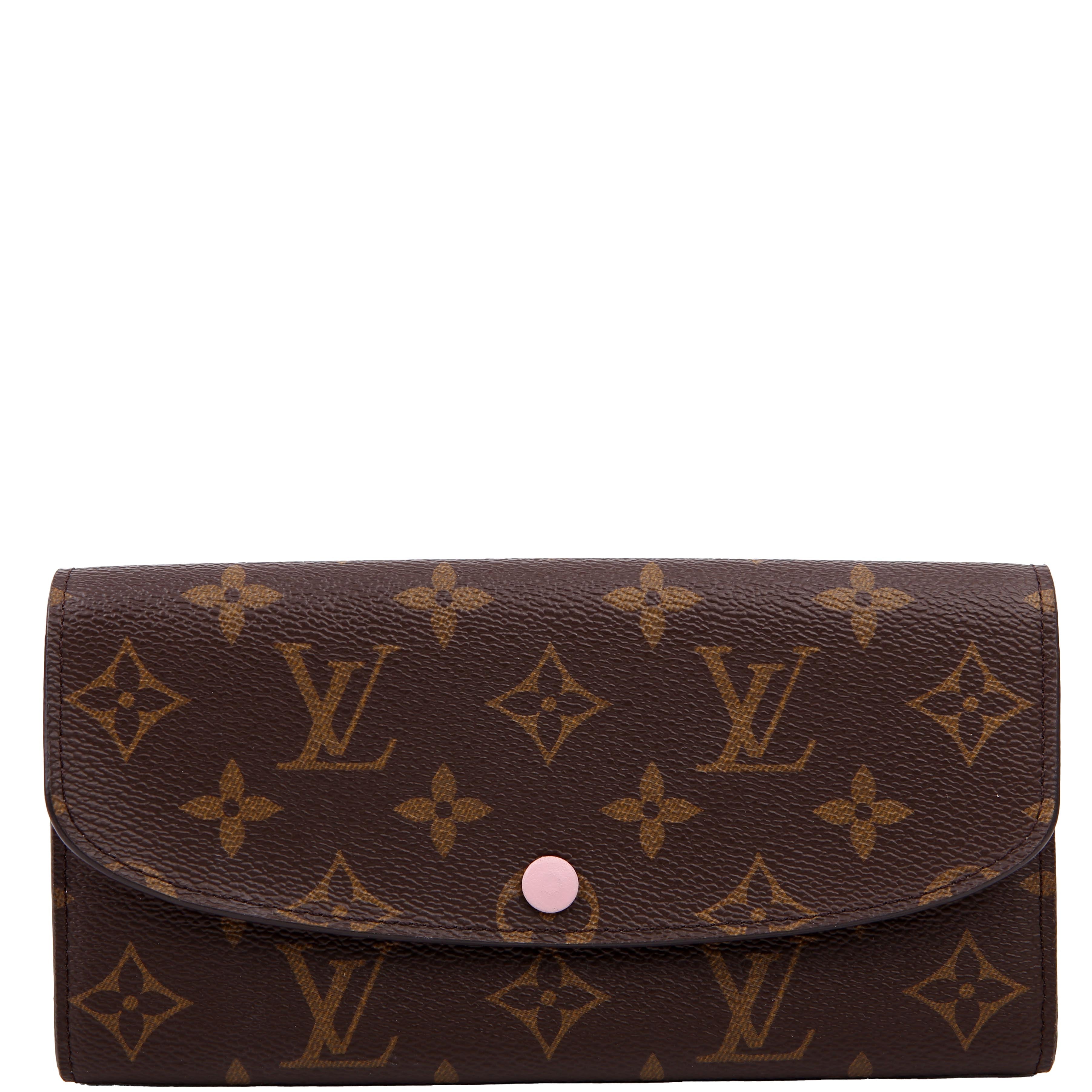 Emilie Wallet Monogram Newer Pink