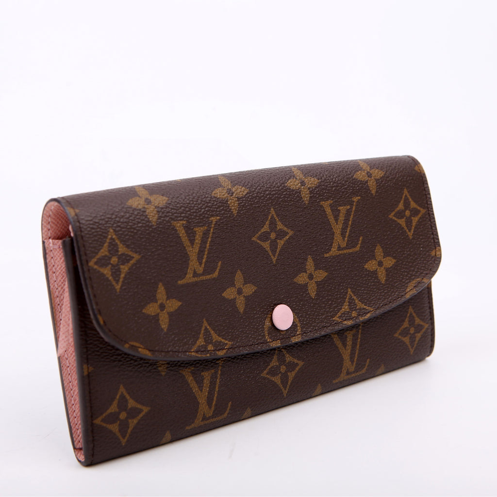 Emilie Wallet Monogram Newer Pink