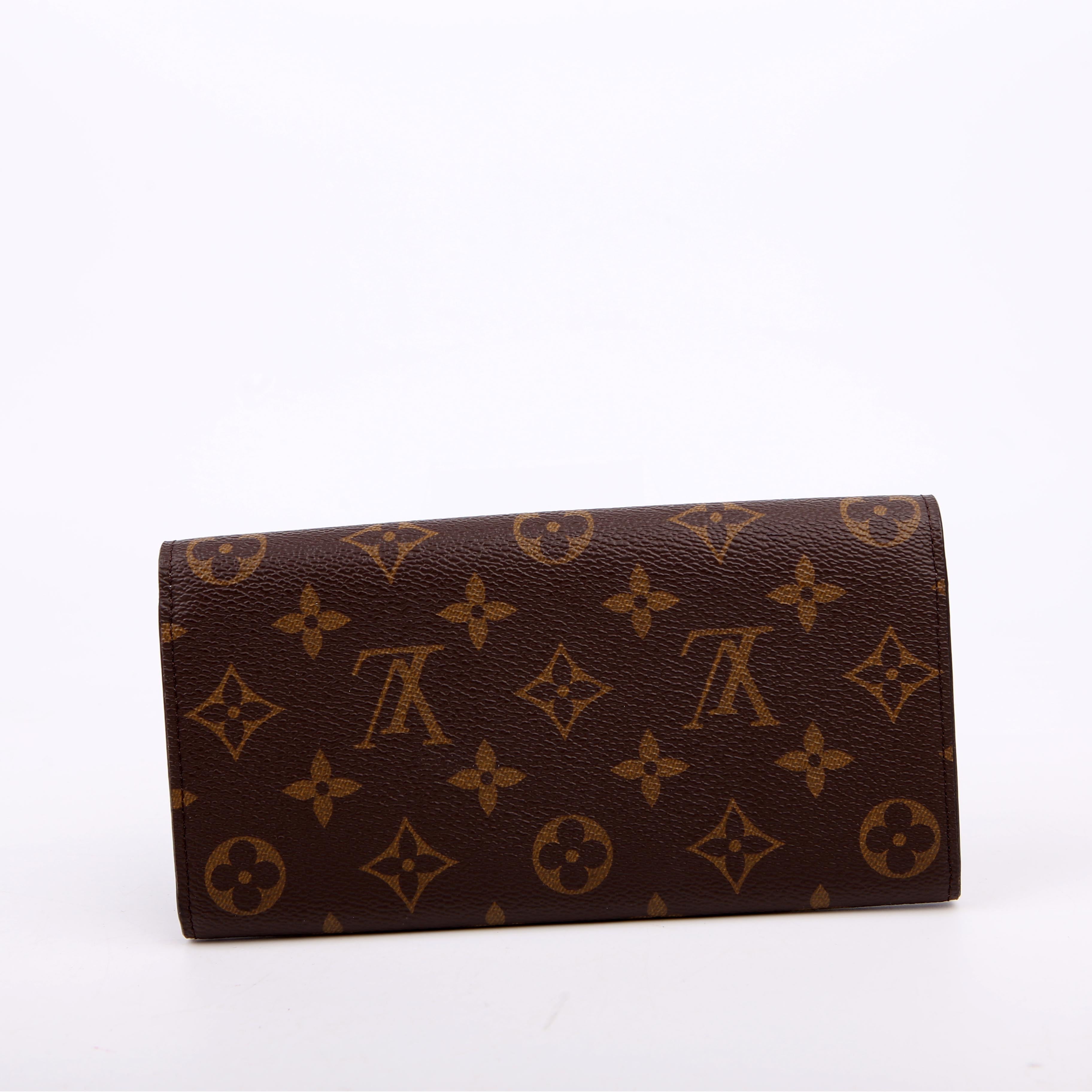 Emilie Wallet Monogram Newer Pink