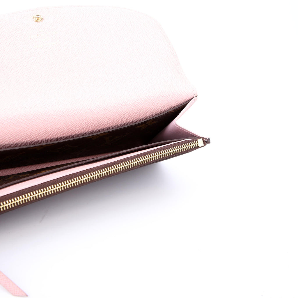 Emilie Wallet Monogram Newer Pink
