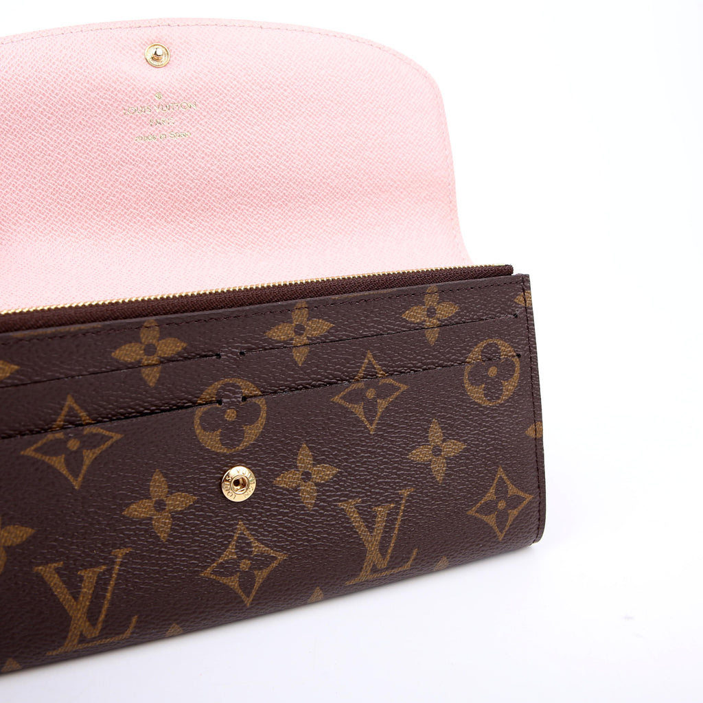 Emilie Wallet Monogram Newer Pink