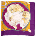 Hermes Chiens Au Rapport Silk Scarf