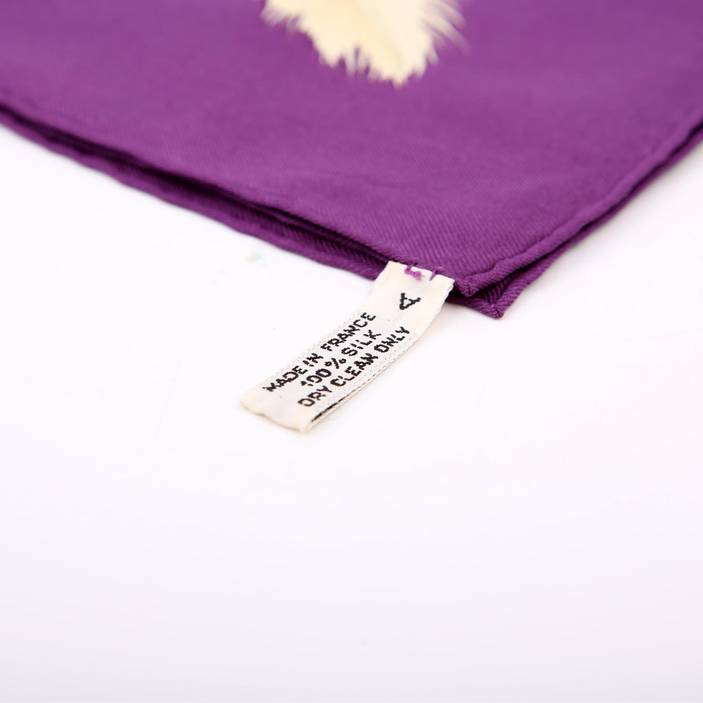 Hermes Chiens Au Rapport Silk Scarf
