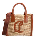By My Side Raffia Tote Mini Tan/Brown