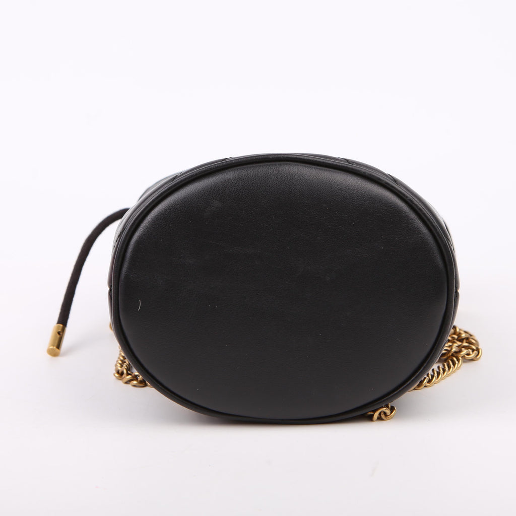 575163 Marmont Mini Bucket Black