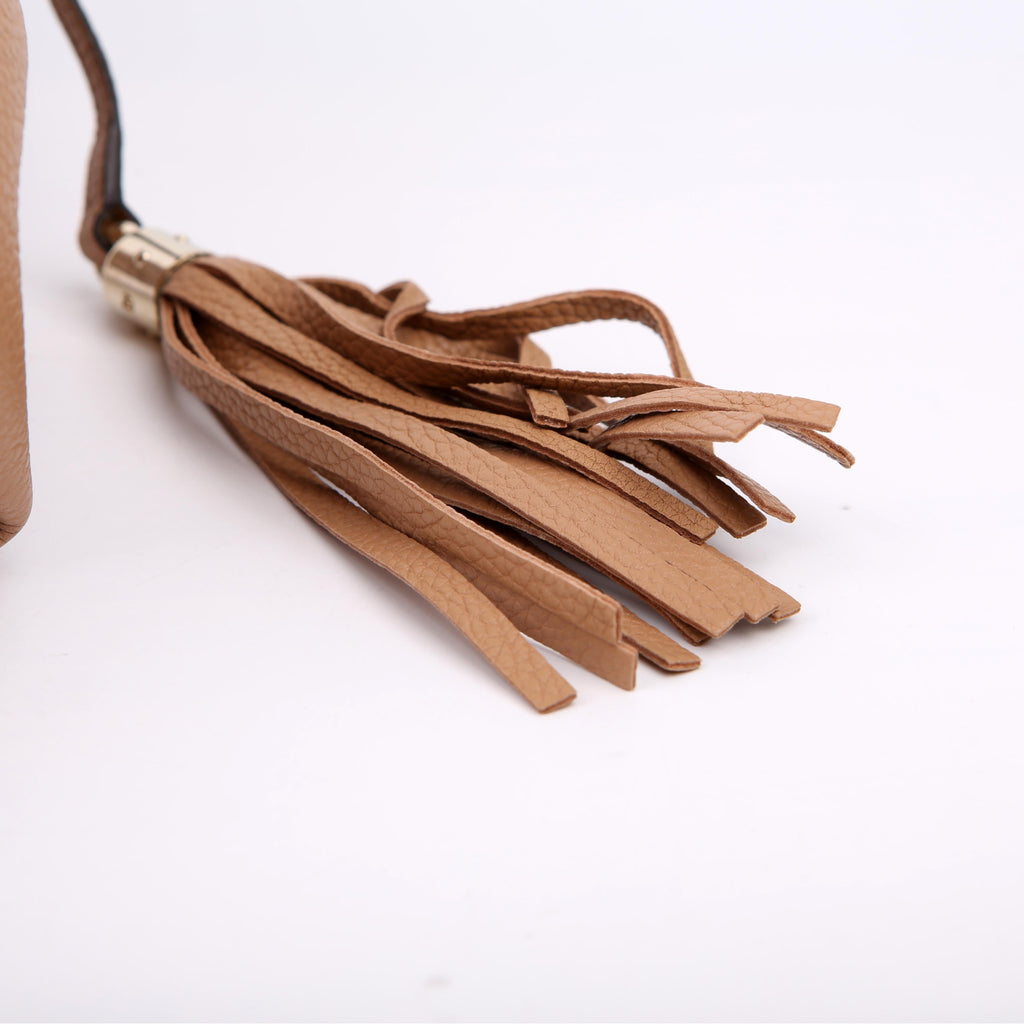 Gucci 536196 Soho Chain Tote Newer Tan