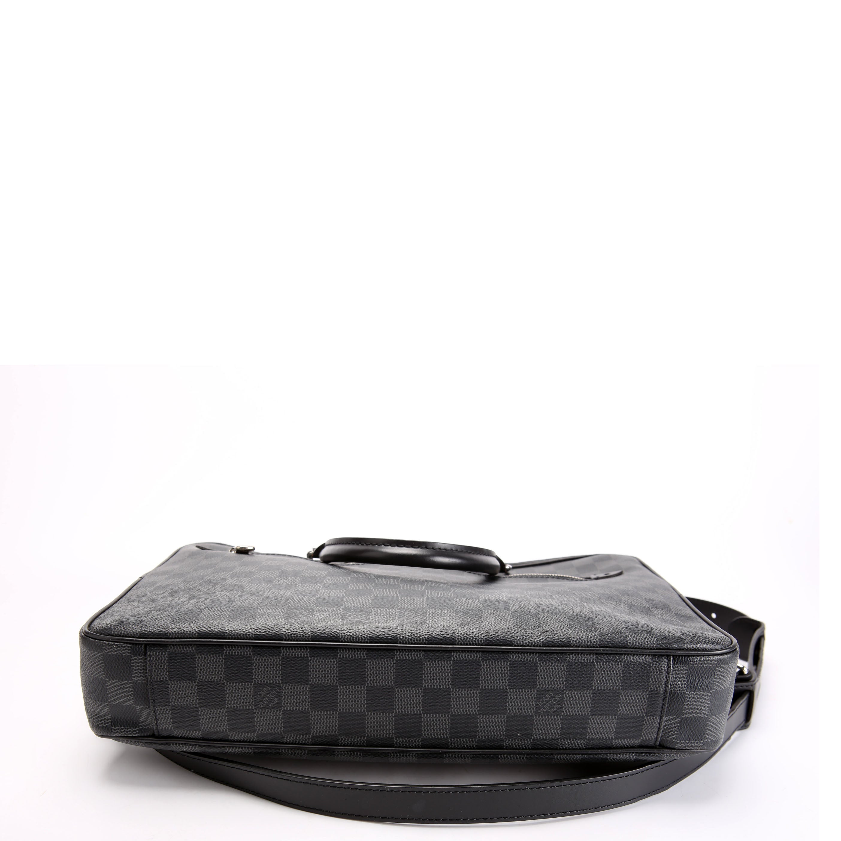 Porte Documents Jour Damier Graphite Black/Gray