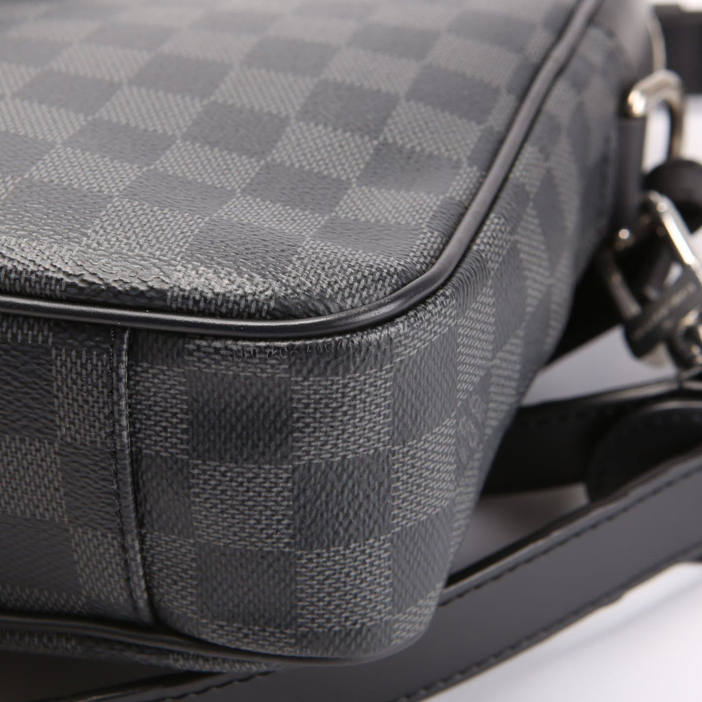 Porte Documents Jour Damier Graphite Black/Gray
