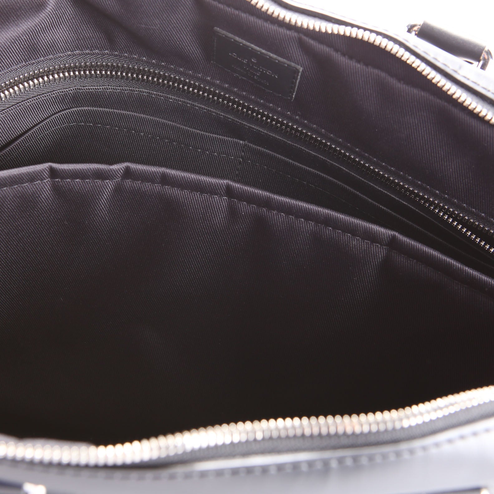 Porte Documents Jour Damier Graphite Black/Gray