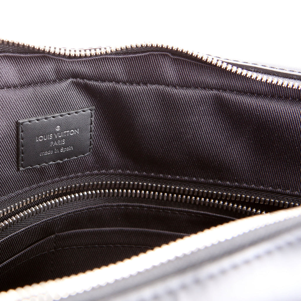 Porte Documents Jour Damier Graphite Black/Gray
