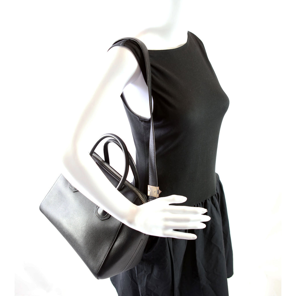 Antigona Satchel Small Black